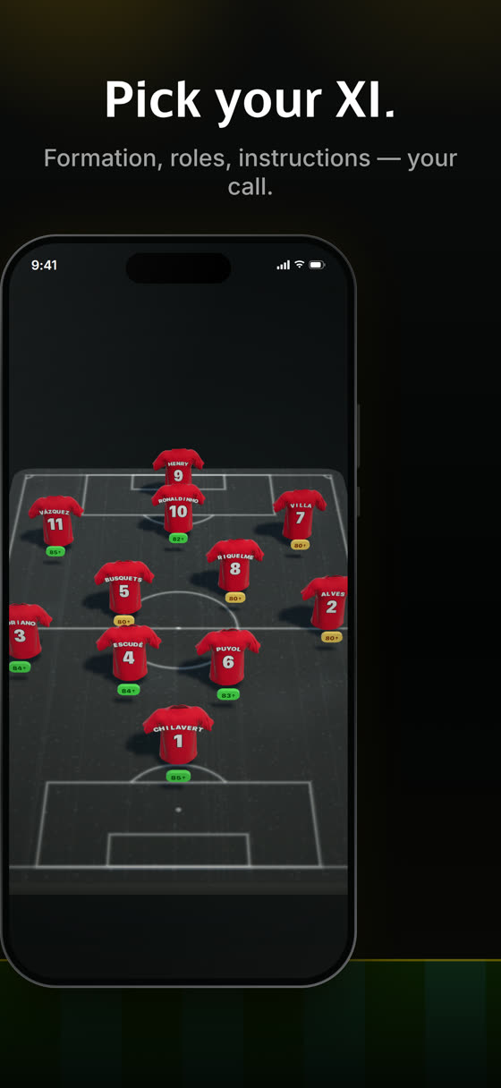 Pick your XI.