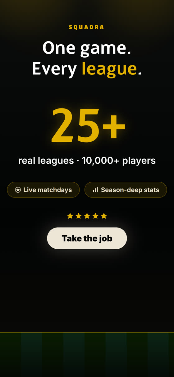One game. Every league.